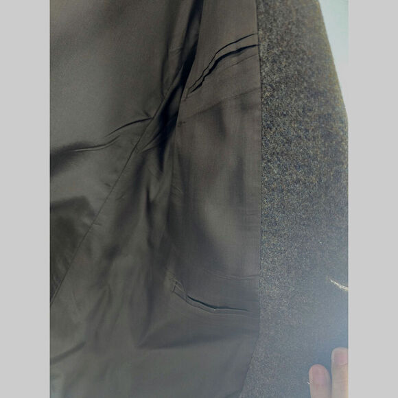 Vintage WFF by Farrah Men's Tweed Wool Blazer Sportscoat Size 42R Brown - Picture 7 of 9